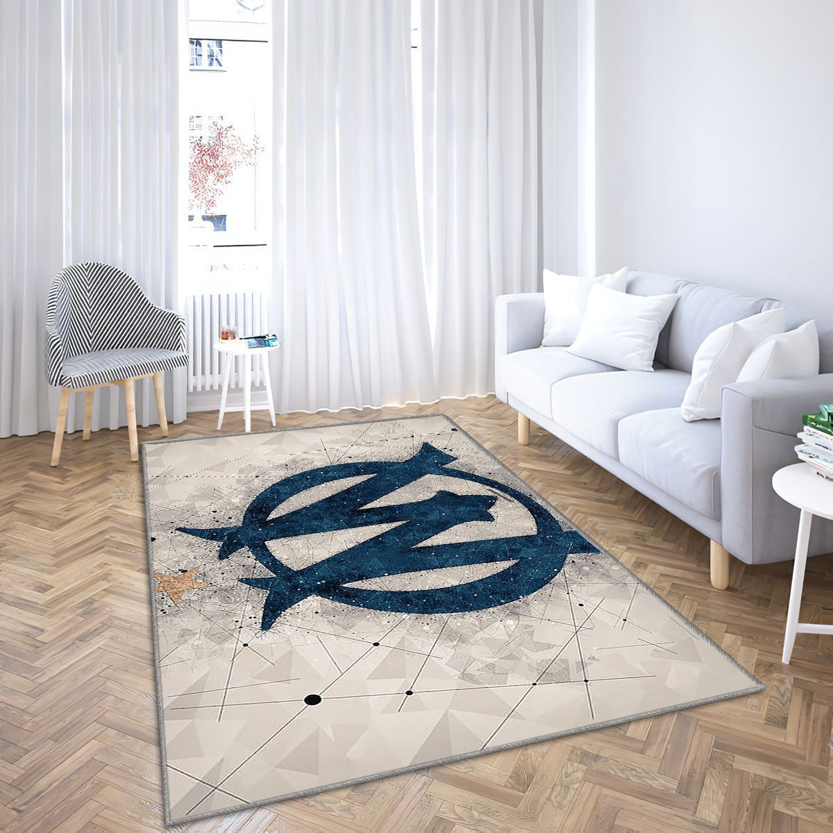 Olympique Marseille Tapis Sol - Tapis De Salon, Football Français Tapis Art, Tapis pour la décoration de la maison