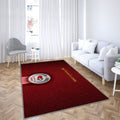 Nîmes Olympique Fc Nîmes Tapis Sol - Tapis De Salon, Deuxième Division Tapis Art, Tapis pour la décoration de la maison