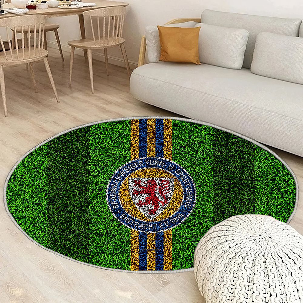Eintracht Braunschweig Fc Club De Football Allemand Jaune Bleu Tapis Sol - Tapis De Salon, Braunschweig Allemagne Tapis Art, Tapis pour la décoration de la maison
