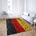 Drapeau allemand Tapis Sol - Tapis De Salon, symboles nationaux de l'Europe Tapis Art, Tapis pour la décoration de la maison