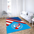 Rc Strasbourg Alsace Tapis Sol - Tapis De Salon, Football français Tapis Art, Tapis pour la décoration de la maison