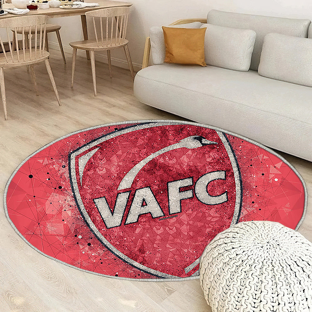 Valenciennes Fc Logo Tapis Sol - Tapis De Salon, Football Français Tapis Art, Tapis pour la décoration de la maison
