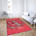 Valenciennes Fc Logo Tapis Sol - Tapis De Salon, Football Français Tapis Art, Tapis pour la décoration de la maison