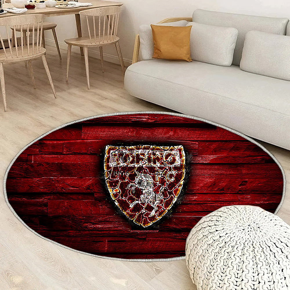 Torino Fc Tapis Sol - Tapis De Salon, Serie A Club De Football Italien En Bois Marron Tapis Art, Tapis pour la décoration de la maison