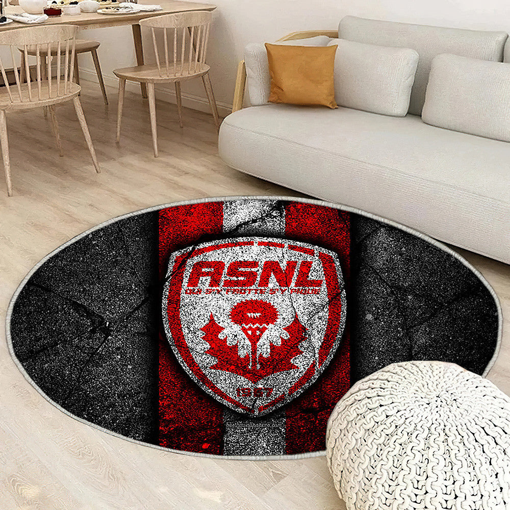 Nancy Fc Tapis Sol - Tapis De Salon, Ligue 2 Football Tapis Art, Tapis pour la décoration de la maison