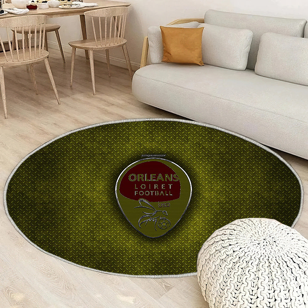 Nous Orléans Tapis Sol - Tapis De Salon, France Ligue 2 Tapis Art, Tapis pour la décoration de la maison
