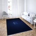 Hertha Berlin Tapis Sol - Tapis De Salon, Bundesliga Blueblue Carbon Fiber Tapis Art, Tapis pour la décoration de la maison