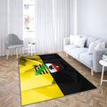 Drapeau de Saxe-Anhalt Tapis Sol - Tapis De Salon, Allemagne Drapeau de Saxe-Anhalt Tapis Art, Tapis pour la décoration de la maison