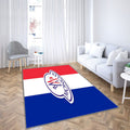 Logo Moncler Tapis Sol - Tapis De Salon, Designer Drip France Tapis Art, Tapis pour la décoration de la maison