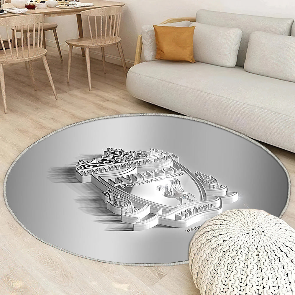 Liverpool Fc Tapis Sol - Tapis De Salon, Club de Football Anglais 3Dliverpoolpremier League Tapis Art, Tapis pour la décoration de la maison