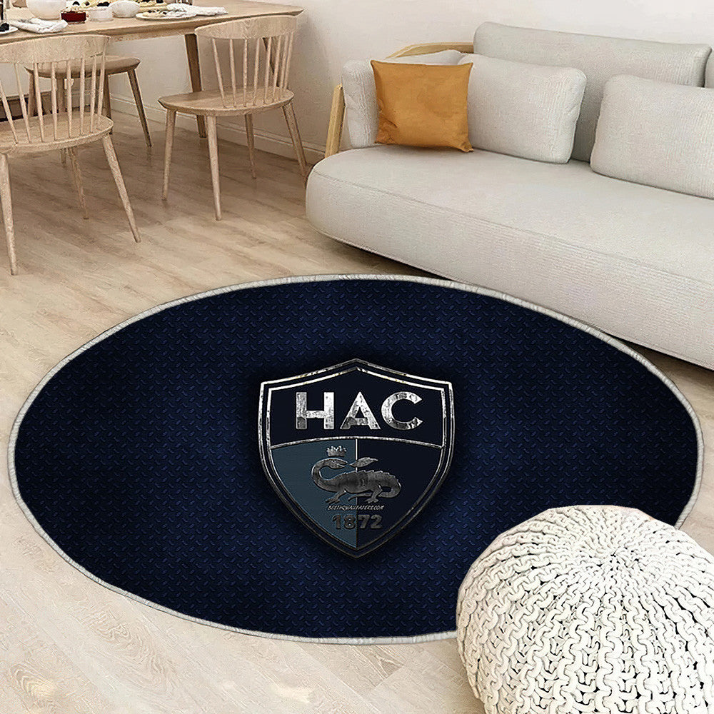 Le Havre Ac Tapis Sol - Tapis De Salon, France Ligue 2 Tapis Art, Tapis pour la décoration de la maison