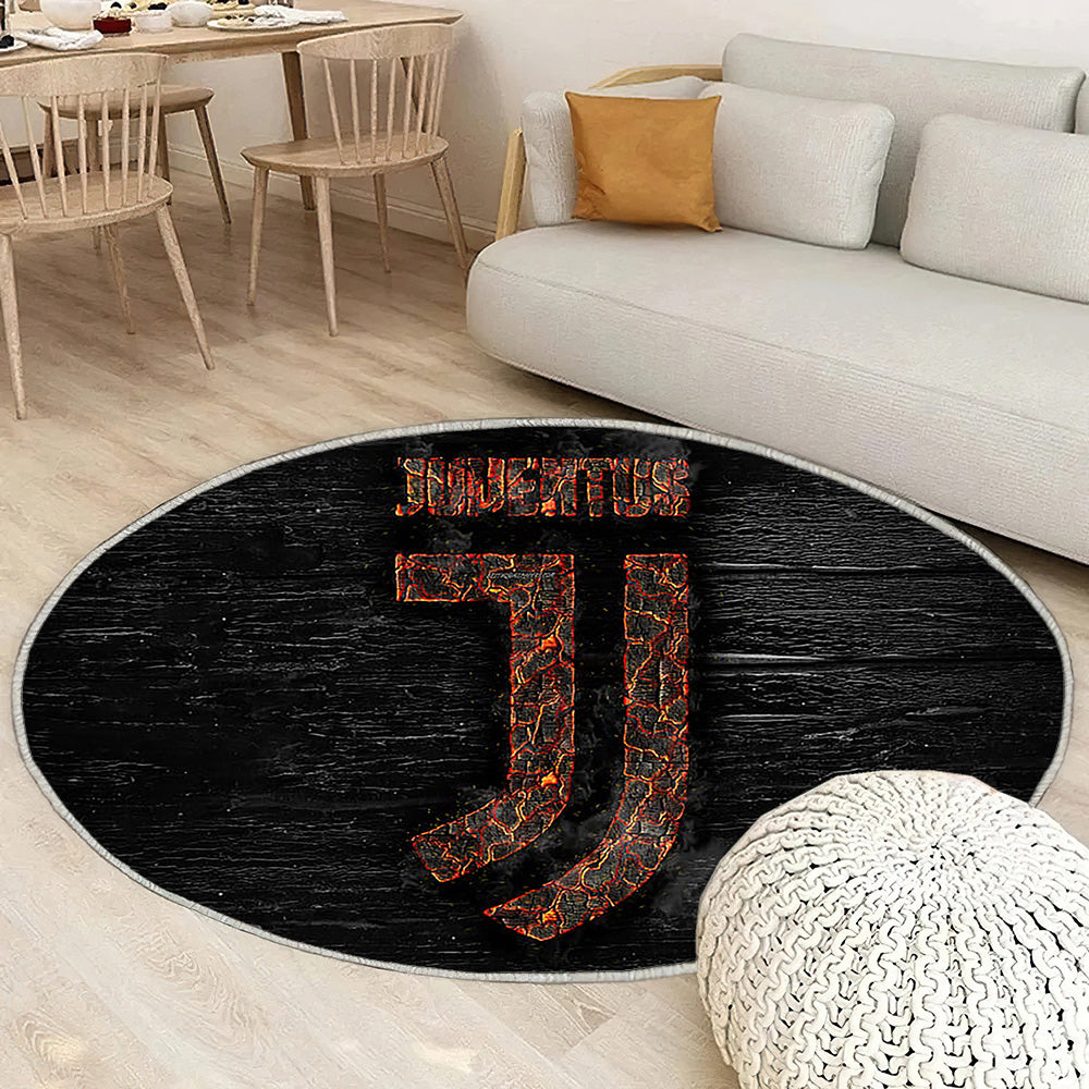 Juventus Fc Tapis Sol - Tapis De Salon, Fireserie A Football Tapis Art, Tapis pour la décoration de la maison