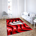 Hambourg Drapeau États d'Allemagne Tapis Sol - Tapis De Salon, Hambourg Hambourg États allemands Tapis Art, Tapis pour la décoration de la maison