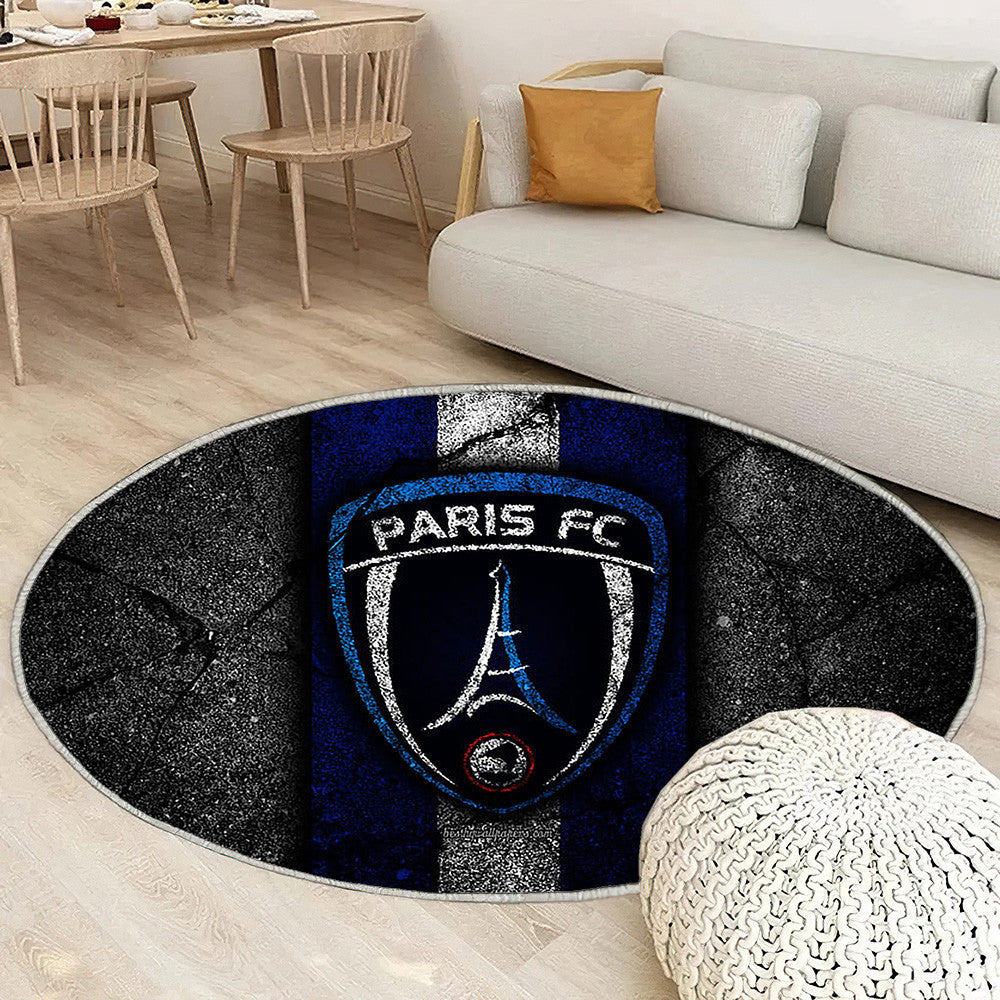 Paris Fc Tapis Sol - Tapis De Salon, Ligue 2 Football Tapis Art, Tapis pour la décoration de la maison