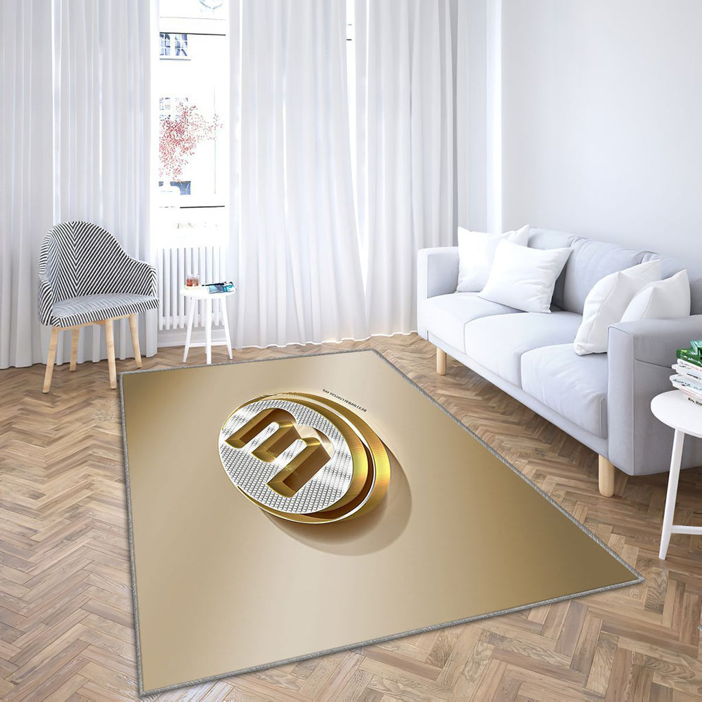 Vfl Wolfsburg Tapis Sol - Tapis De Salon, Golden Silverwolfsburg Allemagne Tapis Art, Tapis pour la décoration de la maison