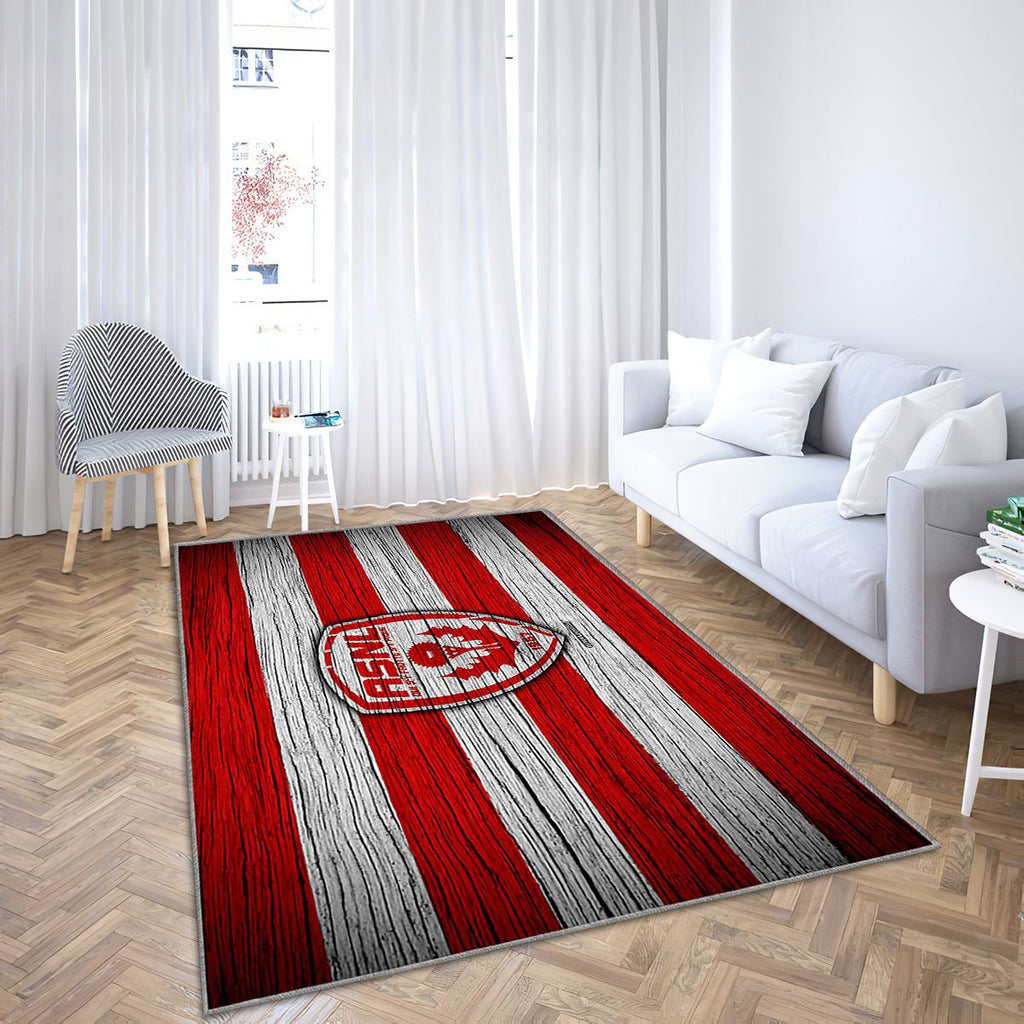 Nancy Fc Ligue 2France Comme Nancy Tapis Sol - Tapis De Salon, Football Club Liga 2 Tapis Art, Tapis pour la décoration de la maison