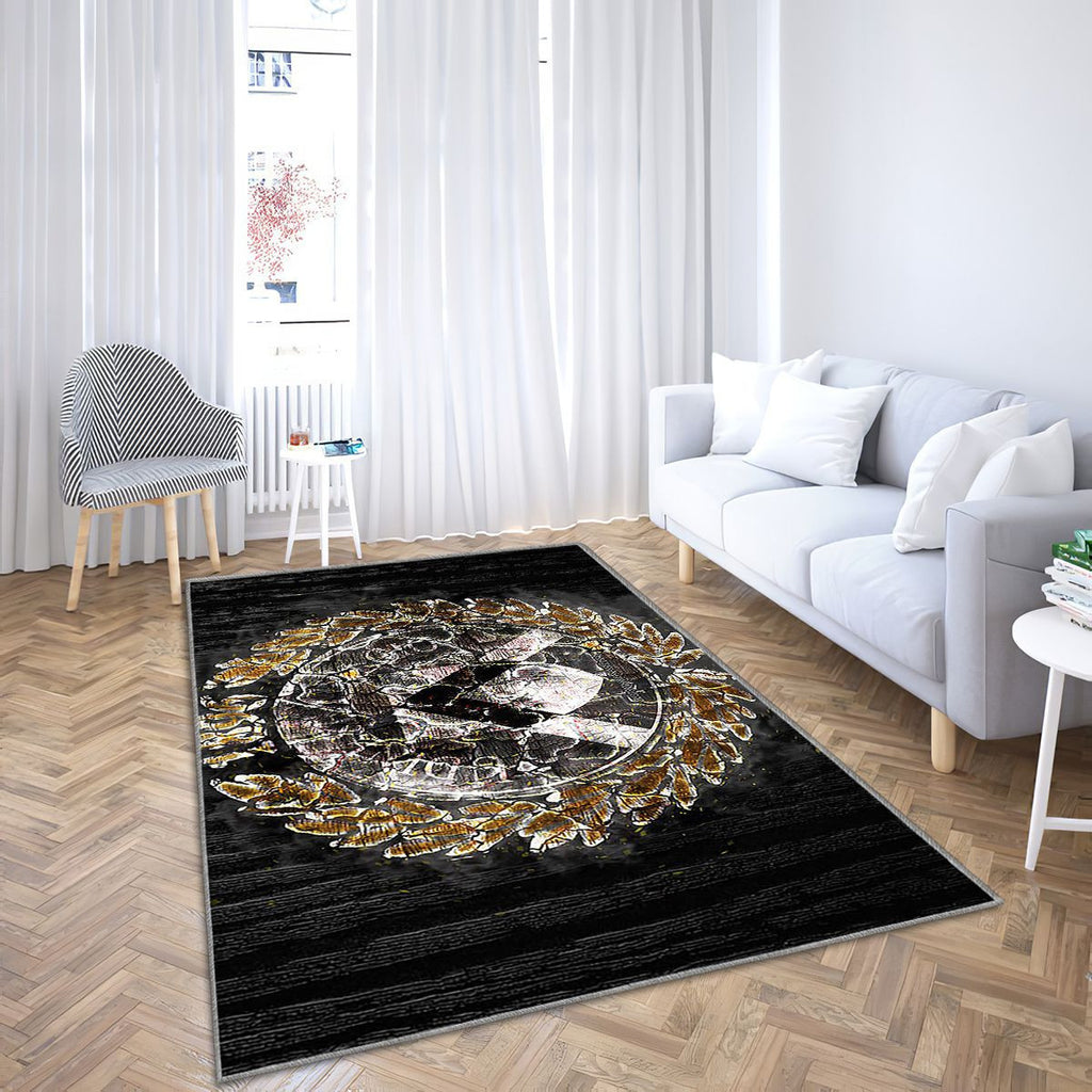 Udinese Fc Tapis Sol - Tapis De Salon, club de football italien de Serie A Tapis Art, Tapis pour la décoration de la maison