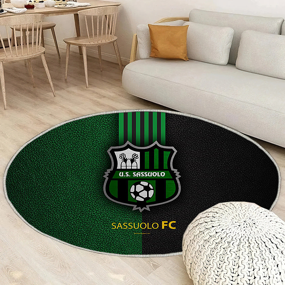 Sassuolo Fc Tapis Sol - Tapis De Salon, Serie A Tapis Art, Tapis pour la décoration de la maison