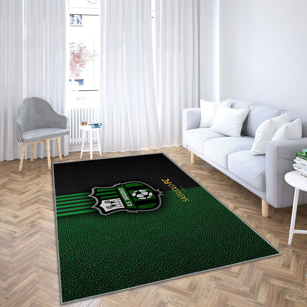 Sassuolo Fc Tapis Sol - Tapis De Salon, Serie A Tapis Art, Tapis pour la décoration de la maison