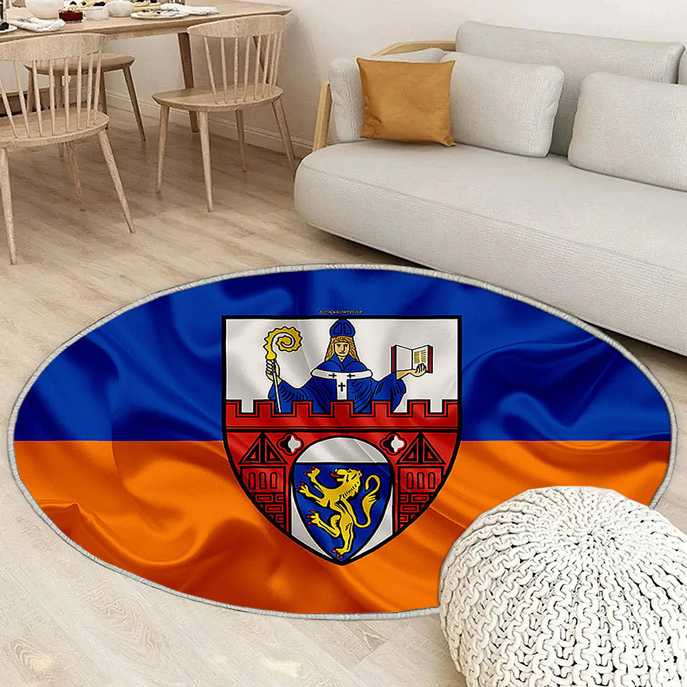 Drapeau de la ville de Siegengerman Siegen Tapis Sol - Tapis De Salon, Allemagne Symboles Tapis Art, Tapis pour la décoration de la maison