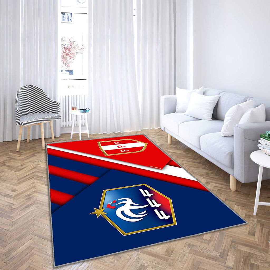 France Vs Pérou Tapis Sol - Tapis De Salon, Groupe CS Tapis Art, Tapis pour la décoration de la maison