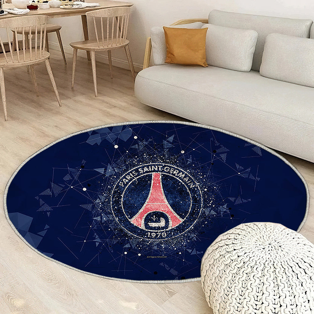 Psg Tapis Sol - Tapis De Salon, Bleu Français Football Club Ligue 1 Tapis Art, Tapis pour la décoration de la maison