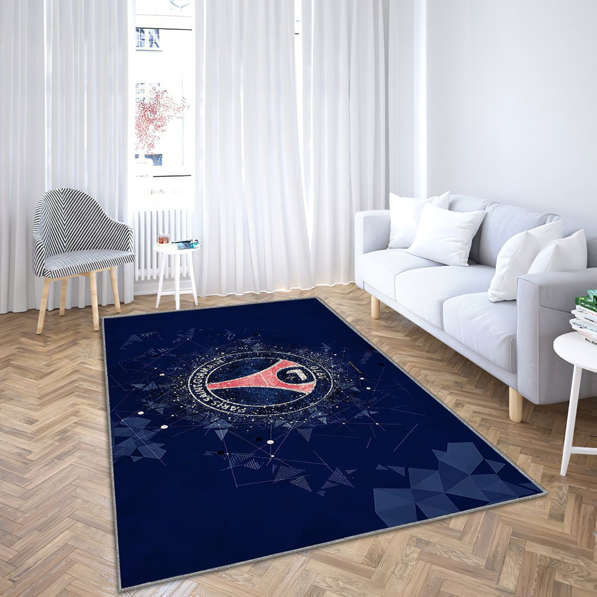 Psg Tapis Sol - Tapis De Salon, Bleu Français Football Club Ligue 1 Tapis Art, Tapis pour la décoration de la maison
