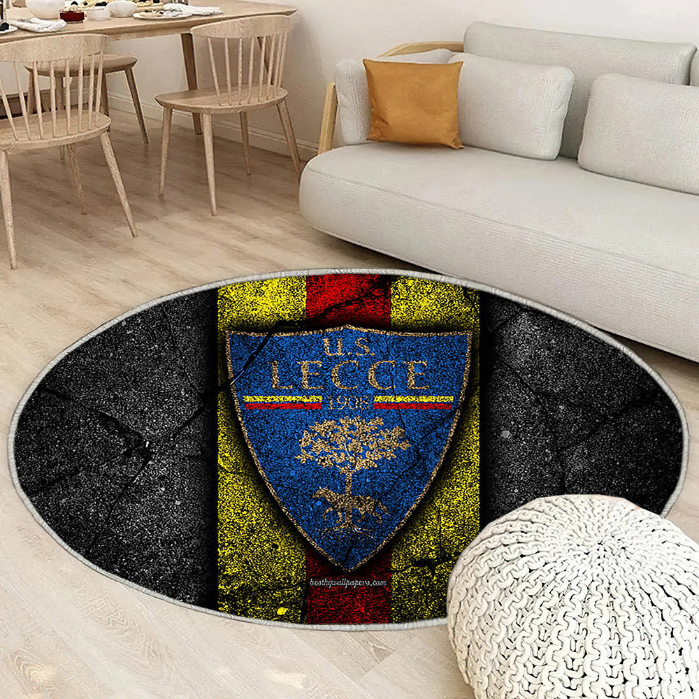 Lecce Fc Tapis Sol - Tapis De Salon, Serie B Football Tapis Art, Tapis pour la décoration de la maison