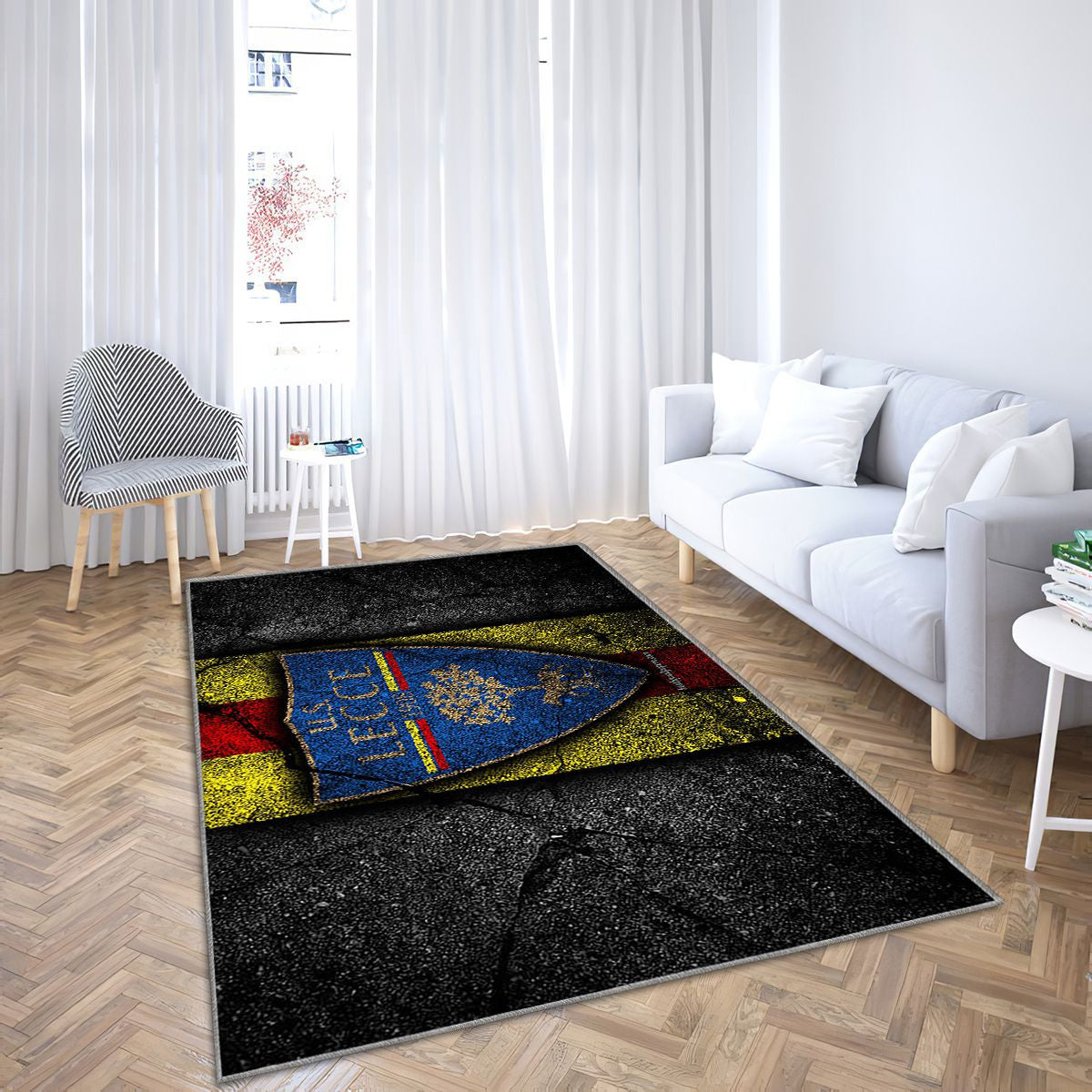 Lecce Fc Tapis Sol - Tapis De Salon, Serie B Football Tapis Art, Tapis pour la décoration de la maison