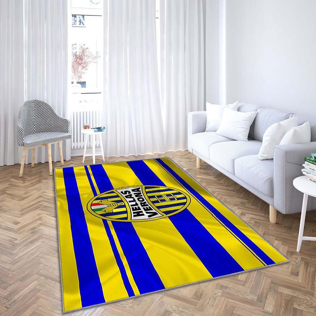Hellas Vérone Serie A Italie Tapis Sol - Tapis De Salon, Tapis Art, Tapis pour la décoration de la maison
