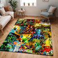 Tapis Ninjago  Tous les personnages  Combat 1016