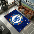 Chelsea Football Club Brodé Classique Bleu Profond Vibrant