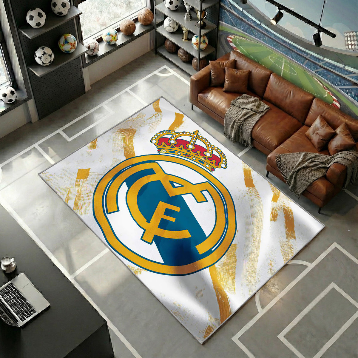 Real Madrid Couleur Neutre Style Moderne 20