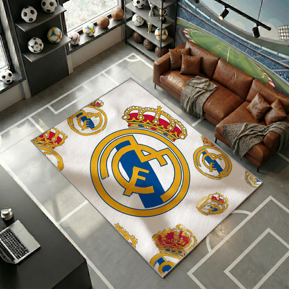 Real Madrid Couleur Neutre Style Logo