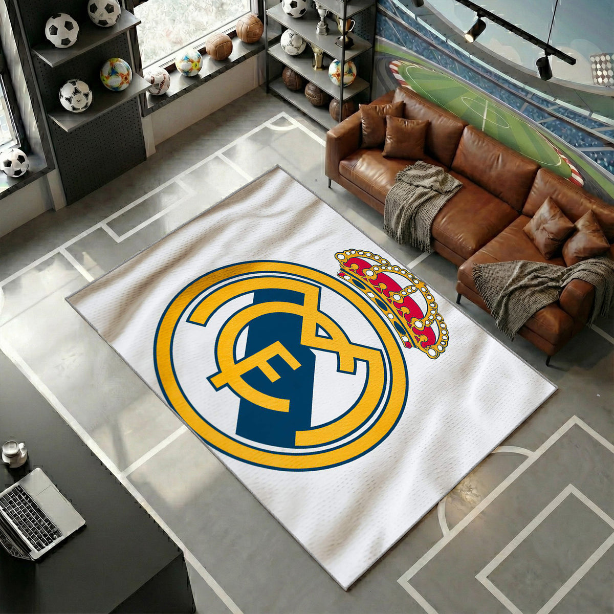 Real Madrid Couleur Neutre Style Moderne 16