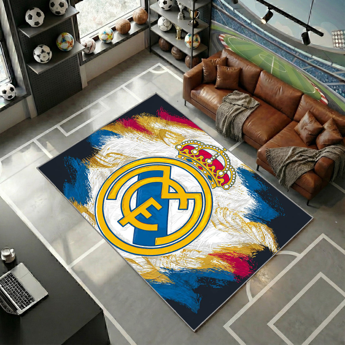 Real Madrid Couleur Neutre Style Moderne 4