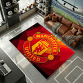Manchester United Rouge Minimaliste 2