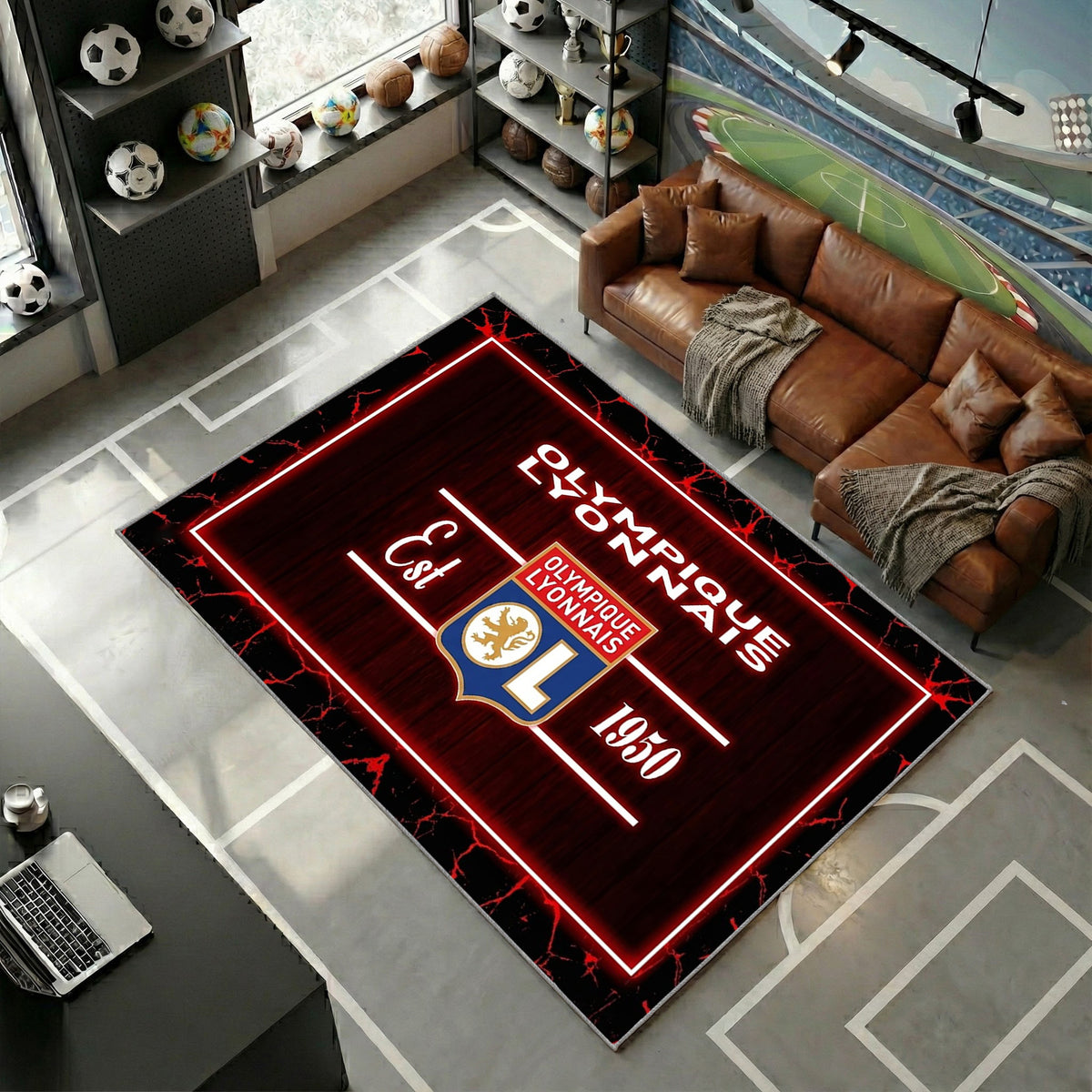 Tapis Olympique Lyonnais 1