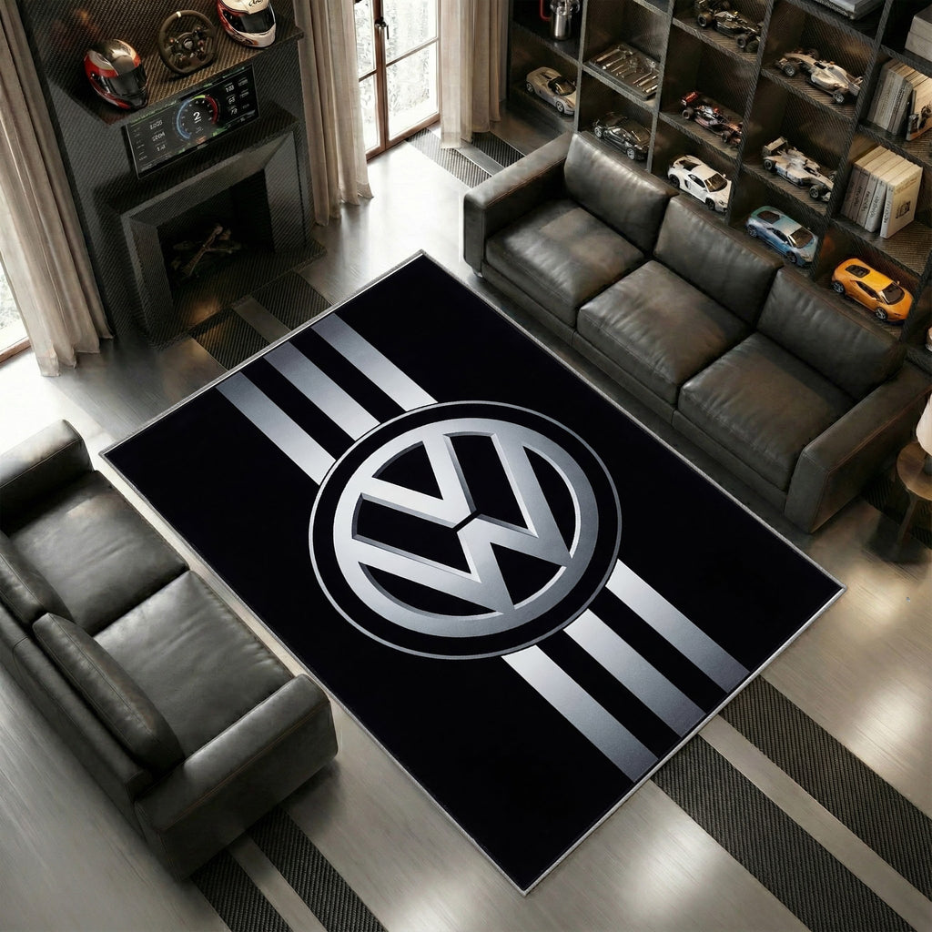 Tapis Car Volkswagen Logo Dark Style