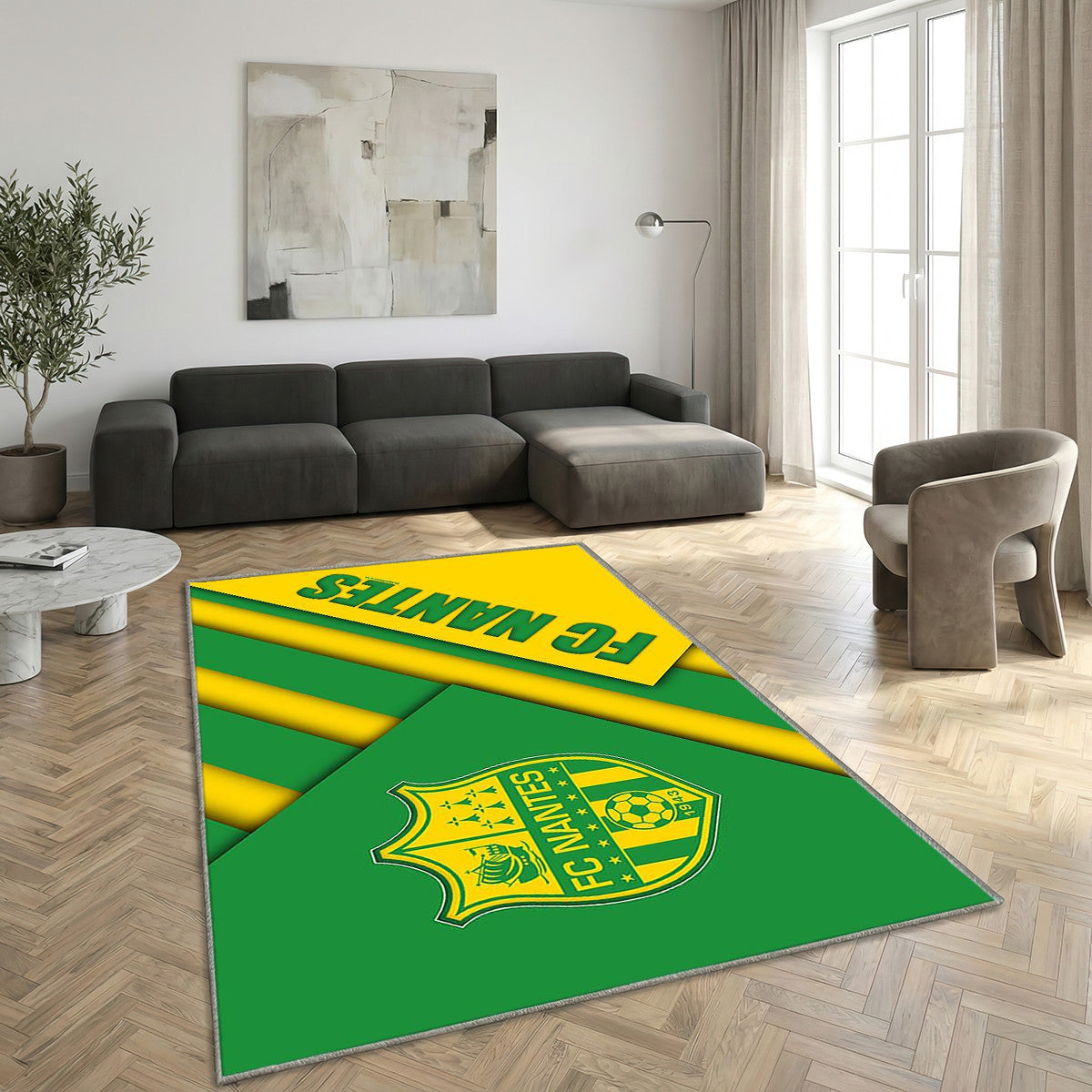 Fc Nantes  Tapis sol 6
