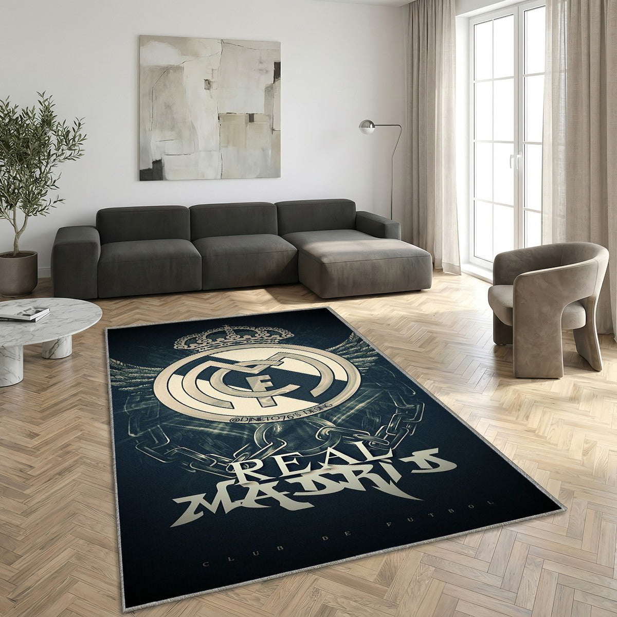Real Madrid FC  Tapis sol 122