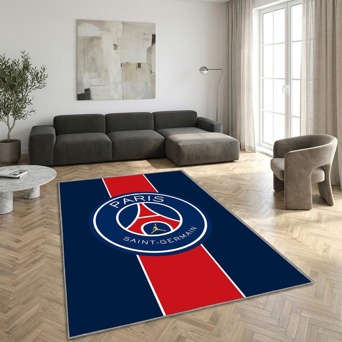 Tapis Jordan PSG - Basket Rare