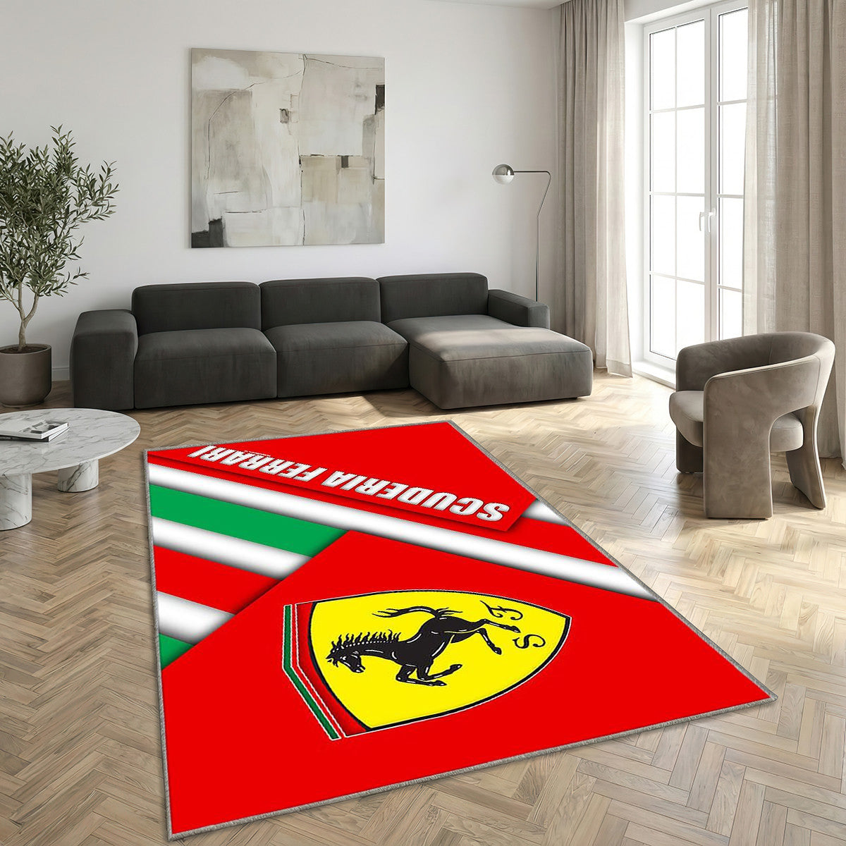 Scuderia Ferrari  Tapis sol 120