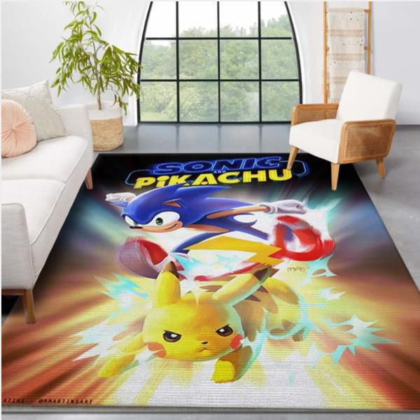 Sonic And Pika chu Disney