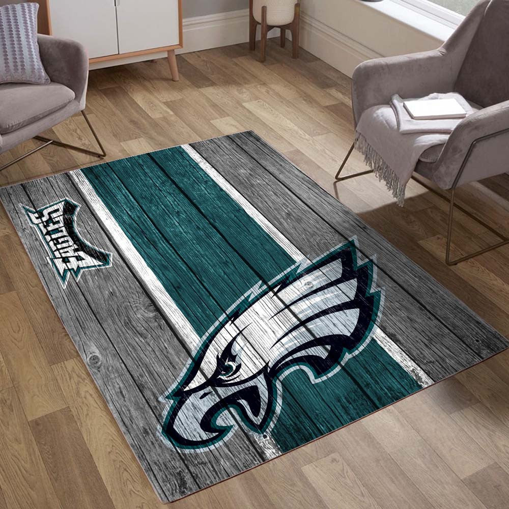 Philadelphia Eagles Football NFL Team Sur Bois