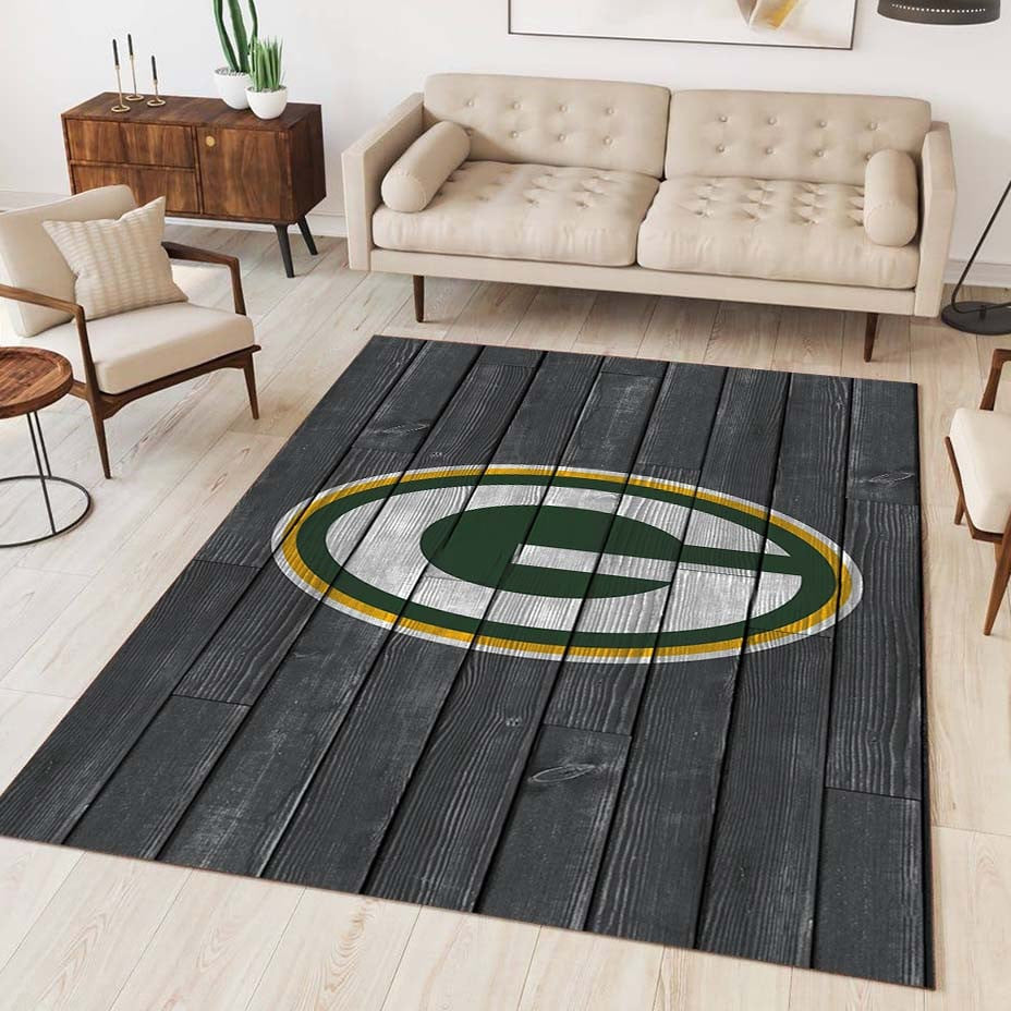 Green Bay Packers Football Team NFL Sur Bois