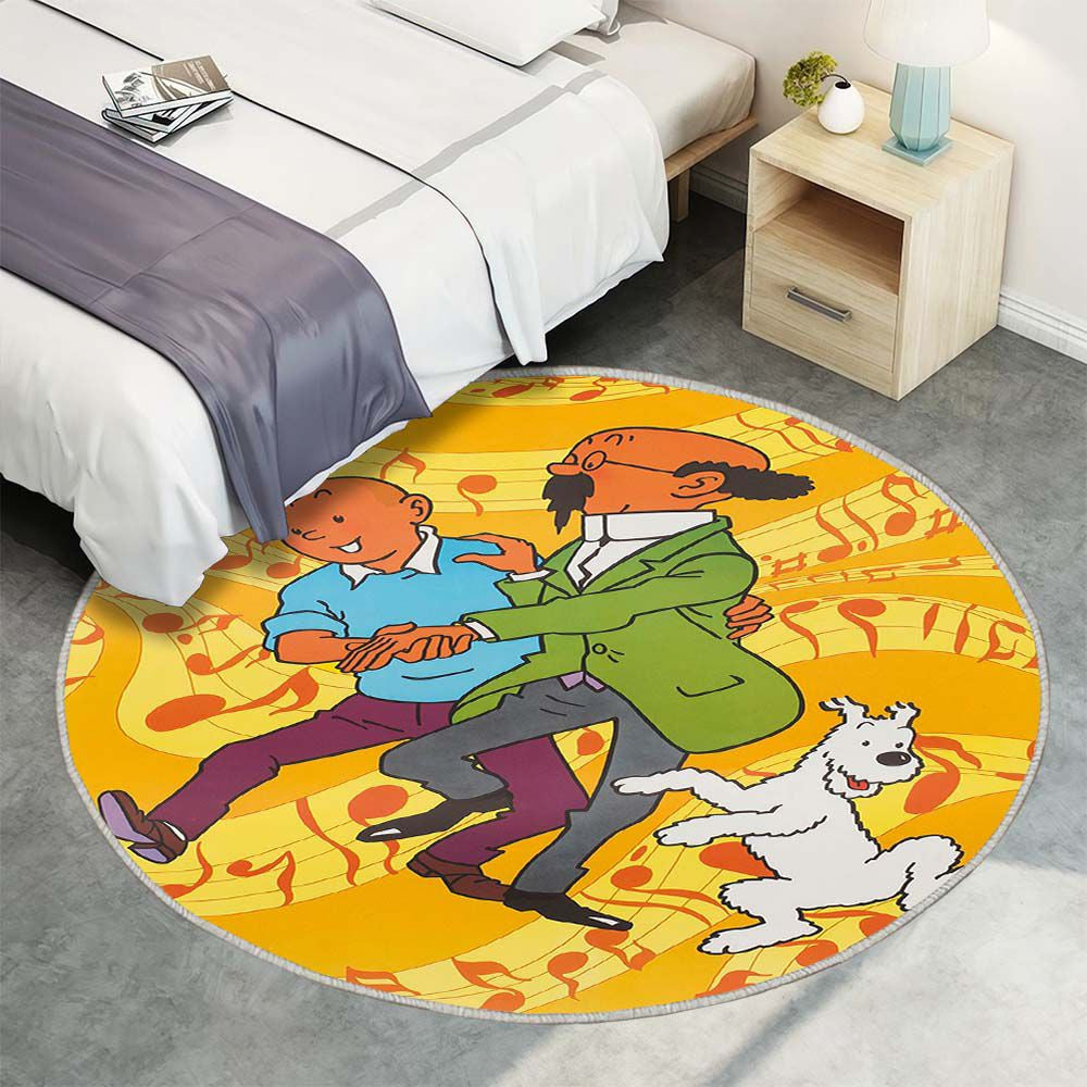 Tintin cartoon