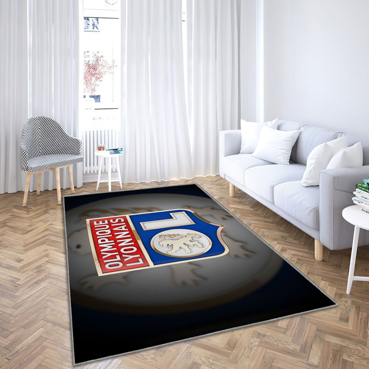 Crest logo Lyon ol Olympique Lyonnais