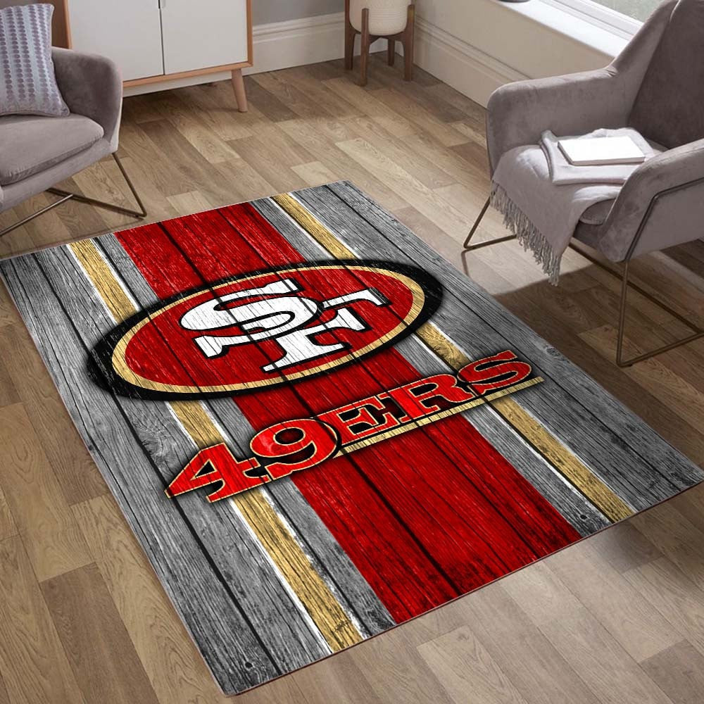 San Francisco 49ers Football Team NFL Sur Bois