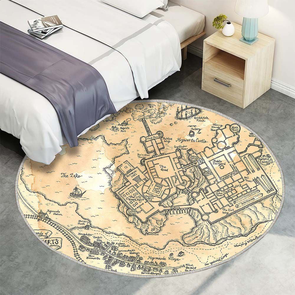 Harry Potter Hogwarts Map